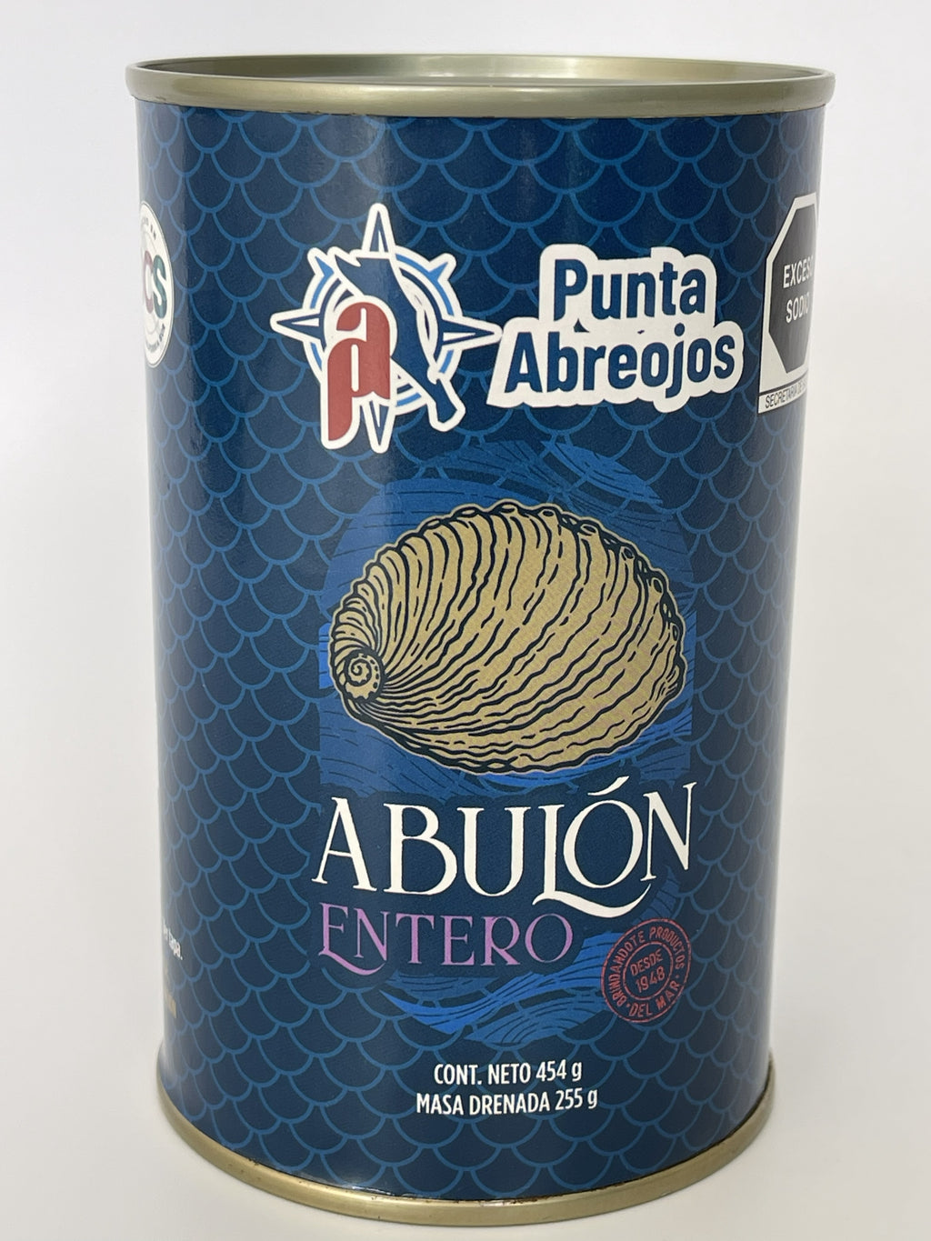 Abulón entero Punta Abreojos en lata